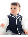 fillot de bebe reduction カノコヘチマカラーベスト(70~90cm) ベベ オンライン ストア マタニティウェア・ベビー用品 ベビートッ...