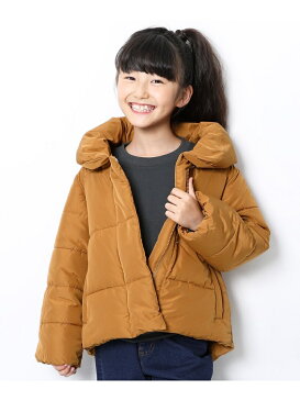 devirock 女児中綿ジャケット 女の子 トップス ジャケット デビロックストア 子供服 キッズ デビロック コート/ジャケット ダウンジャケット ブラウン グレー ネイビー ベージュ パープル