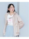 【SALE/50%OFF】mezzo piano Junior 【撥水】2WAYマウンテンパーカ ナルミヤオンライン ジャケット・アウター ブルゾン・ジャンパー ネイビー ベージュ【RBA_E】【送料無料】