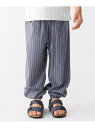 【SALE/45%OFF】SHIPS Colors SHIPS Colors:90~140cm / ストライプ イージー パンツ シップス パンツ その他のパン...