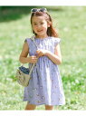 【SALE/20%OFF】any FAM KIDS 【WEB限定柄有】総柄 サマー ワンピース エニィファム ワンピース・ドレス ワンピース ブルー ネイビー ...