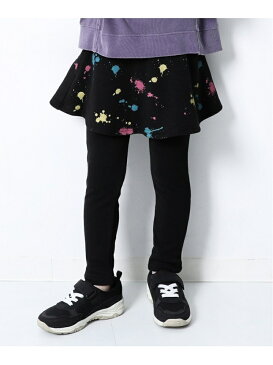 【SALE／40%OFF】devirock プリント裏シャギースカッツ 女の子 ベビー ボトムス スカート デビロックストア 子供服 キッズ デビロック パンツ/ジーンズ パンツその他【RBA_E】