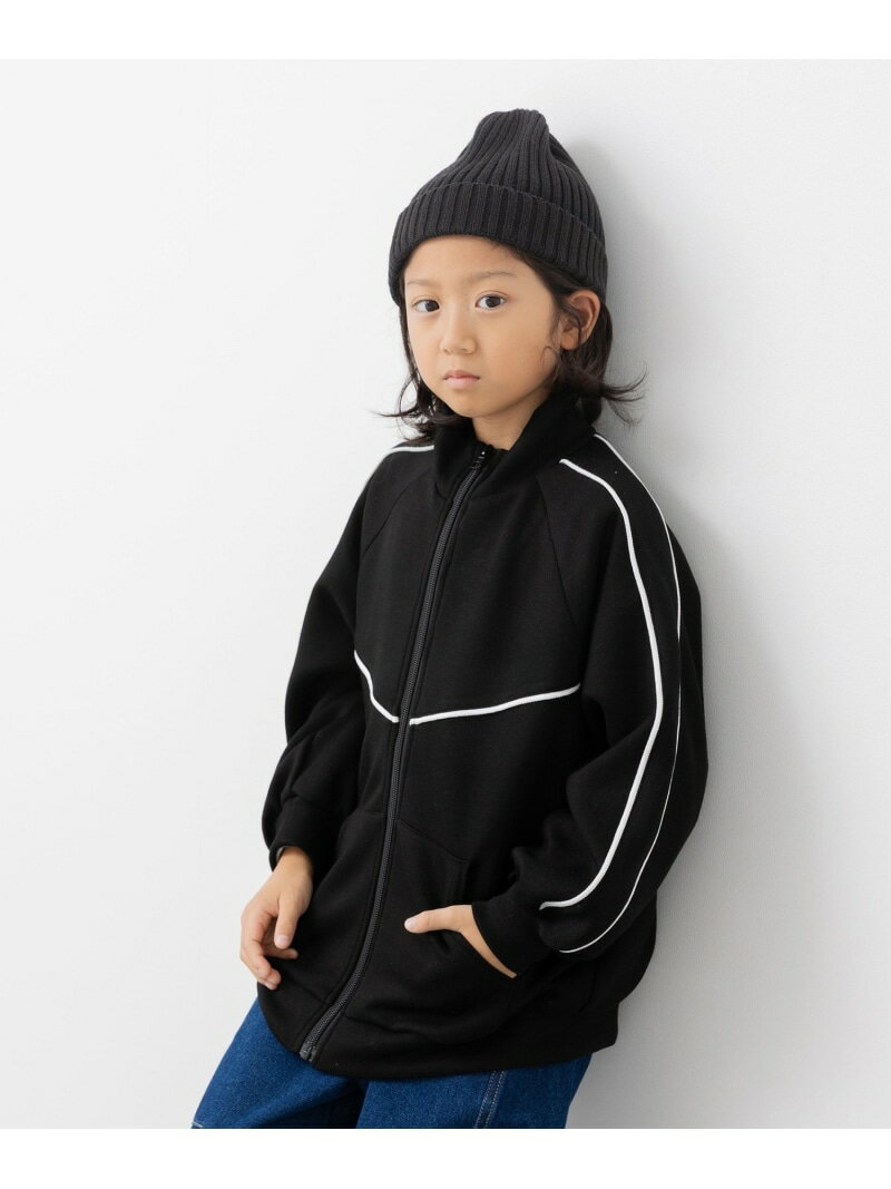 【SALE/10%OFF】chil2 ドライスウェット トラックジャケット チルツー ジャケット・アウター ブルゾン・ジャンパー ブラック ブラウン【RBA_E...