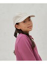 【SALE/30%OFF】ikka フェイクスエード後ろリボンキャップ イッカ ファッション雑貨 その他のファッション雑貨 ネイビー ベージュ【RBA_E】(4)