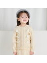 【SALE/50%OFF】apres les cours フラワーモチーフニット_RP エフオーオンラインストア トップス ニット グレー ホワイト【RBA_E...