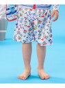 ANPANMAN KIDS COLLECTION APKC/(K)マリン柄サーフパンツ アンパンマンキッズコレクション 水着・スイムグッズ ラッシュガード ブル...