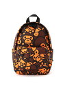 A BATHING APE（ア ベイシング エイプ）ALL BABY MILO MINI BACKPACKALL BABY MILOデザインされたアイテム。ブランドロゴがプリントされ、BABY MILO STOREを象徴するようなデザインとなっている。型番：AJ70189005-BRW-00F KS8868【採寸】サイズ縦横マチF27.5cm19.0cm約10.5cm商品のサイズについて【商品詳細】中国素材：表地:ポリエステル100%裏地:ポリエステル100%サイズ：F※画面上と実物では多少色具合が異なって見える場合もございます。ご了承ください。商品のカラーについて 【予約商品について】 ※「先行予約販売中」「予約販売中」をご注文の際は予約商品についてをご確認ください。 ■重要なお知らせ※ 2点以上ご購入の場合、全ての商品が揃い次第一括でのお届けとなります。お届け予定日の異なる商品をお買い上げの場合はご注意下さい。お急ぎの商品がございましたら分けてご購入いただきますようお願い致します。発送について ※ 買い物カートに入れるだけでは在庫確保されませんのでお早めに購入手続きをしてください。当店では在庫を複数サイトで共有しているため、同時にご注文があった場合、売切れとなってしまう事がございます。お手数ですが、ご注文後に当店からお送りする「ご注文内容の確認メール」をご確認ください。ご注文の確定について ※ Rakuten Fashionの商品ページに記載しているメーカー希望小売価格は、楽天市場「商品価格ナビ」に登録されている価格に準じています。 商品の価格についてA BATHING APEA BATHING APEのリュック・バックパックバッグご注文・お届けについて発送ガイドラッピンググッズ3,980円以上送料無料ご利用ガイド