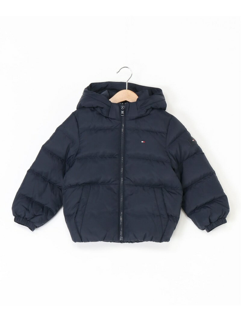 【SALE／40%OFF】TOMMY HILFIGER TOMMY HILFIGER(トミーヒルフィガー) BOYS エッセンシャルダウンジャケット トミーヒルフィガー ジャケット・アウター ダウンジャケット・ダウンベスト ネイビー ブルー【RBA_E】【送料無料】