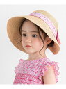 Tartine et Chocolat 【UVカット】【お揃い】リバティ(Aralia Pansy)タナローンリボンハット(52~56cm) ベベ オンライン ...