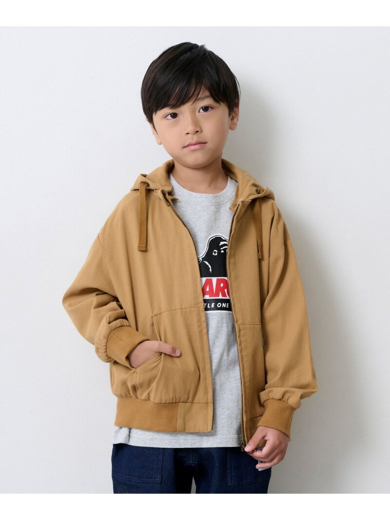 XLARGE KIDS タイガーカモツイルフードブルゾン ナルミヤオンライン ジャケット・アウター ブルゾン・..
