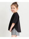 【SALE/20%OFF】branshes BIGシルエットTシャツ ブランシェス トップス カットソー・Tシャツ ブラック ホワイト ピンク【RBA_E】