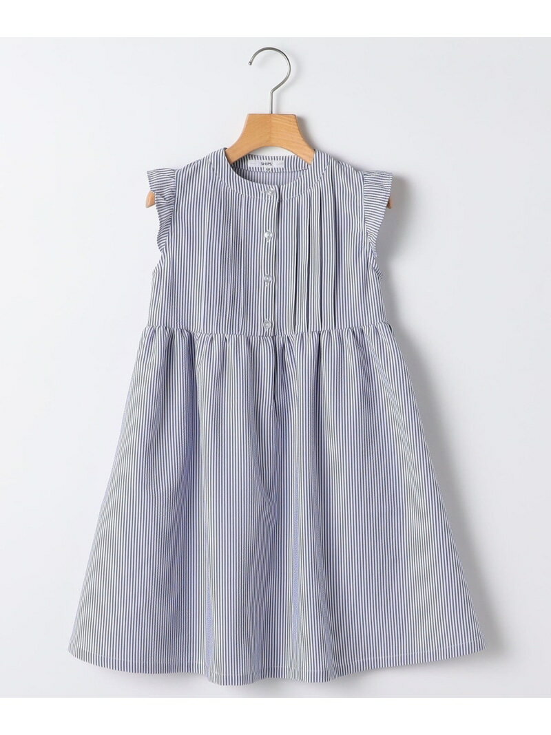 SHIPS KIDS SHIPS KIDS:140~150cm /＜UVカット/吸水速乾＞ドライタッチ ワンピース シップス ワンピース・ドレス ワンピース ベージュ ブルー【送料無料】のサムネイル