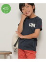 【SALE/50%OFF】ikka 【親子おそろい】URBAN NATURE LIFE アーバンネイチャーライフ ロゴT(120~160cm) イッカ トップス...