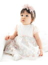 fillot de bebe reduction オーガンジー花柄プリントワンピース(70~90cm) ベベ オンライン ストア マタニティウェア・ベビー用品 ...