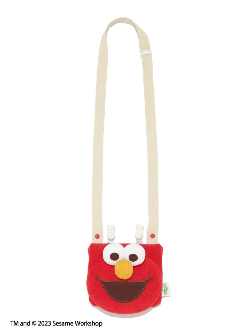 楽天Rakuten Fashion KidsSESAME STREET MARKET 【KIDS】エルモ移動ポケット セサミストリートマーケット マタニティウェア・ベビー用品 その他のベビーグッズ レッド