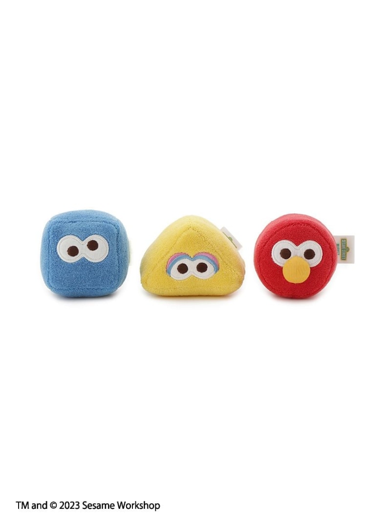 SESAME STREET MARKET 【BABY】パイル積み木 セサミストリートマーケット マタニティウェア・ベビー用品 その他のベビーグッズ