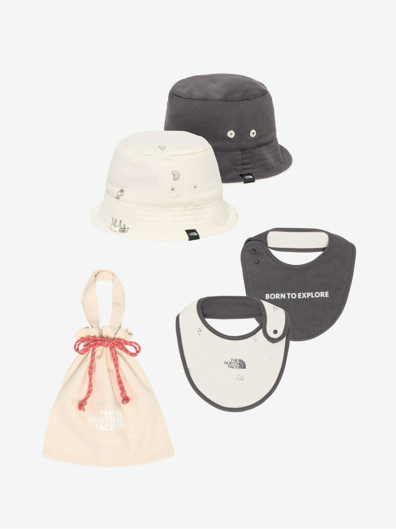 THE NORTH FACE ハット&ビブセット(ベビー) ザ・ノース・フェイス マタニティウェア・ベビー用品 その他のベビーグッズ ピンク【送料無料】