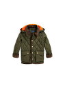 POLO RALPH LAUREN (ボーイズ 2才~7才)ウォーターリペラント フーデッド バーン ジャケット ラルフローレン ジャケット・アウター ダウンジ...