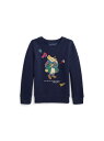 POLO RALPH LAUREN (ガールズ 4才~6才)Polo ベア フリース スウェットシャツ ラルフローレン トップス スウェット・トレーナー ネイビー【送料無料】