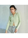 【SALE/40%OFF】Lovetoxic 【LTXC】ダブルジップニット ナルミヤオンライン トップス ニット ホワイト ブラック グリーン【RBA_E】