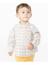 【SALE/50%OFF】SHIPS KIDS SHIPS KIDS:80~90cm / ネル チェック ボタンダウン シャツ シップス トップス シャツ・ブラ...