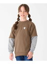 【SALE/30%OFF】KRIFF MAYER (K)フェイクレイヤード スウェット (雪男) クリフメイヤー トップス スウェット・トレーナー パープル ネ...