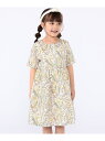 SHIPS KIDS SHIPS KIDS:100~130cm / リバティ 半袖 ワンピース シップス ワンピース・ドレス ワンピース ピンク【送料無料】(4)