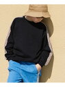PAIRMANON STREET 【PAIRMANON STREET】裏起毛 ネイティブ風 サイドライン トラック スウェット ペアマノン トップス スウェット...