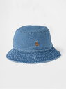 【SALE/40%OFF】GAP (K)デニム バケットハット (幼児・ベビー) ギャップ 帽子 ハット ブルー【RBA_E】