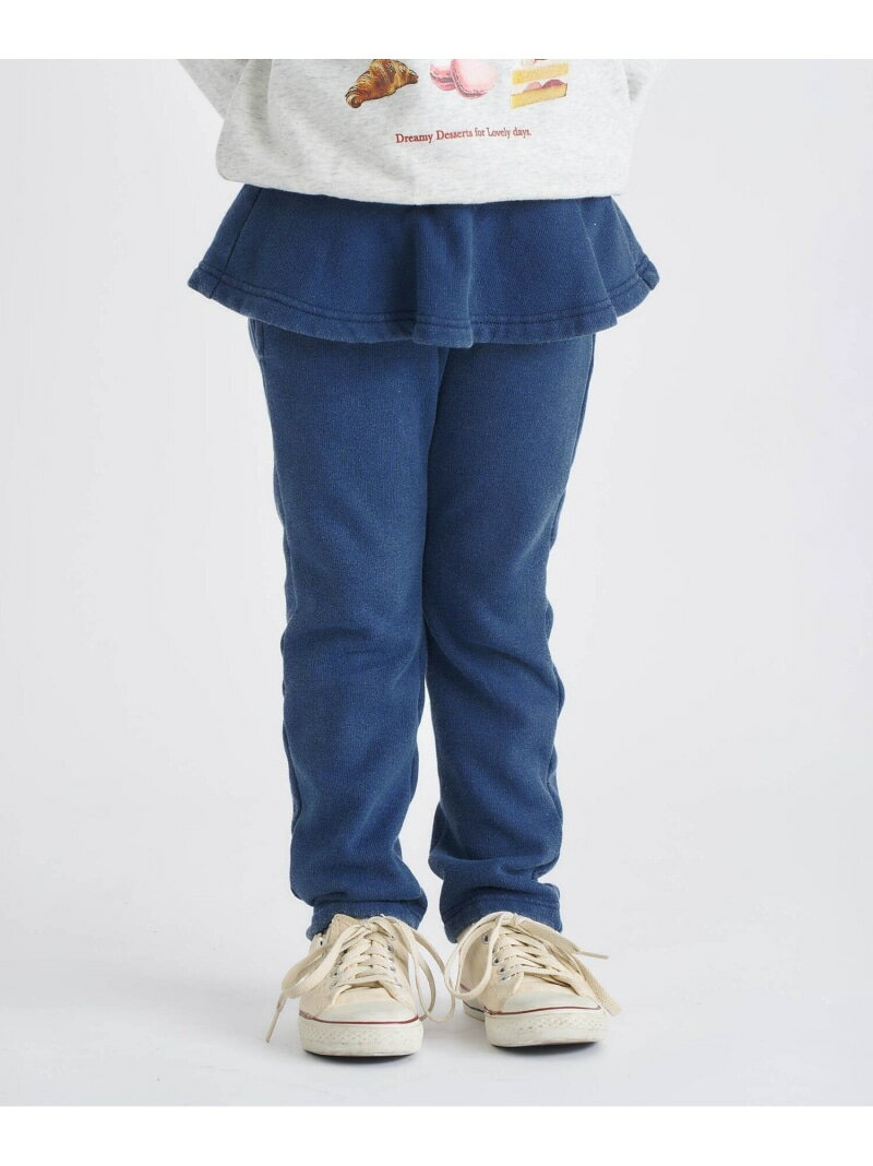 【SALE／5%OFF】apres les cours 裏シャギーペプラム/7days Style pants 10分丈 エフオーオンラインス..