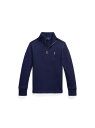 POLO RALPH LAUREN (ボーイズ 4才~7才)コットン インターロック クォータージップ プルオーバー ラルフローレン トップス スウェット・トレーナー ネイビー【送料無料】