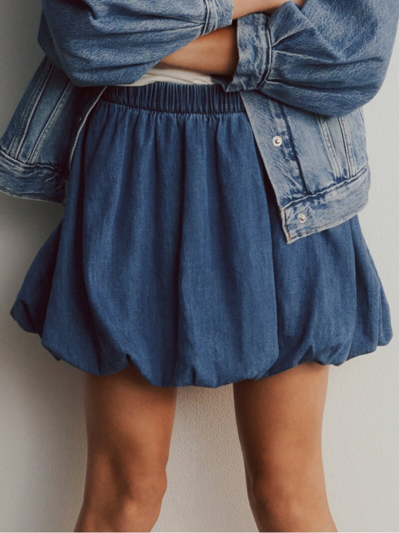 【SALE/40%OFF】GAP (K)デニム バブル ミニスカート・スコート (キッズ) ギャップ スカート ミニスカート ネイビー【RBA_E】