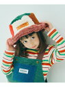 p.premier マルチカラーファーバケットハット エフオーオンラインストア 帽子 その他の帽子 ピンク ブルー グリーン ブラウン