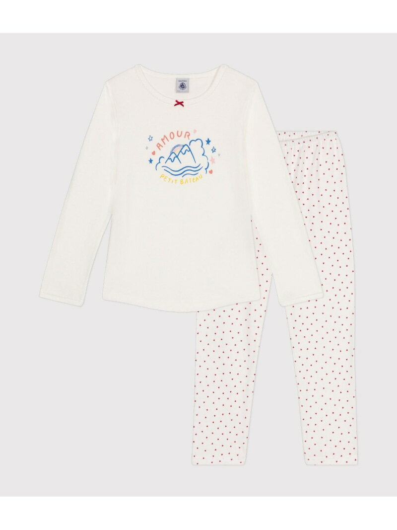 PETIT BATEAU 長袖パジャマ プチバトー インナー・ルームウェア パジャマ【送料無料】