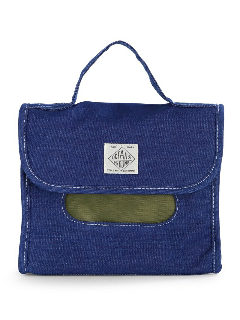 OCEAN&GROUND OCEAN&GROUND/おむつポーチ BLUE BLUE オーシャンアンドグラウンド マタニティウェア・ベ..