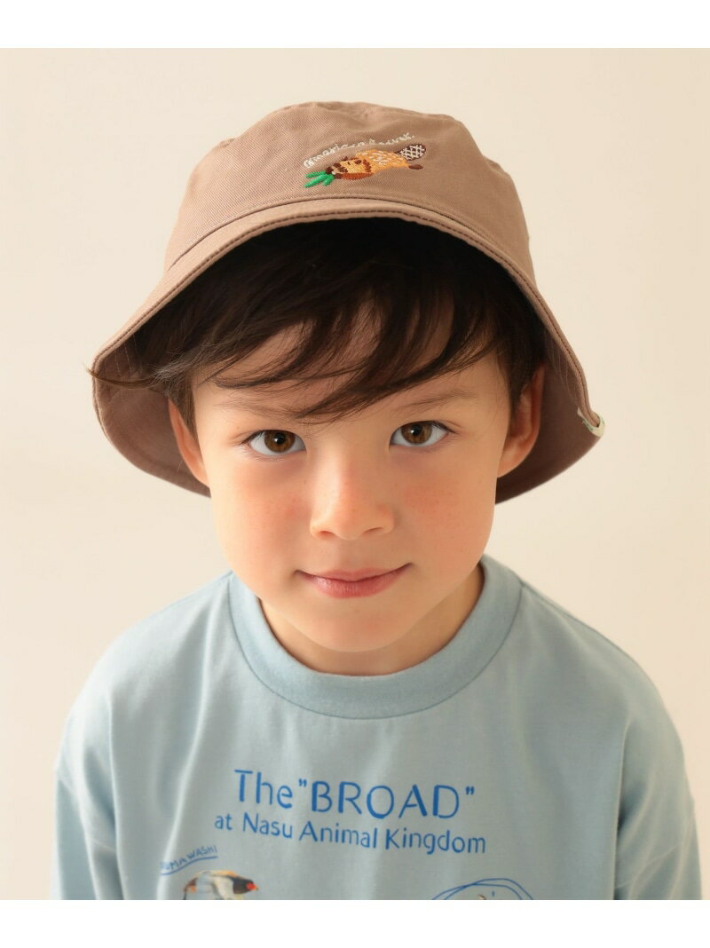 BEAMS mini 【COLLABORATION】那須どうぶつ王国 / UVハット 2025FW ビームス ミニ 帽子 キャップ