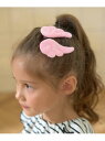 【SALE/15%OFF】Lycee mine ふわふわウィングヘアクリップ2Pセット ナルミヤオンライン ヘアアクセサリー その他のヘアアクセサリー ホワイト ピンク【RBA_E】