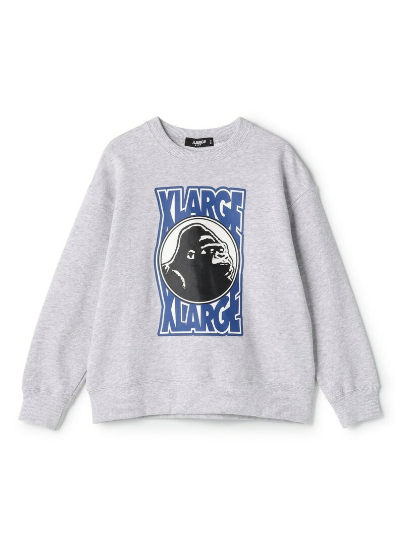 XLARGE KIDS 【限定福袋】ビッグOGロゴトレーナー ナルミヤオンライン トップス スウェット・トレーナー グレー【送料無料】のサムネイル