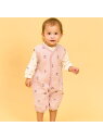 【SALE/50%OFF】apres les cours ガーゼスリーパー エフオーオンラインストア インナー・ルームウェア パジャマ ピンク ホワイト【RBA...