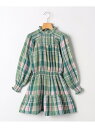 【SALE/20%OFF】SHIPS KIDS The New Society:100~120cm / Greenland Dress シップス ワンピース・ドレス ワンピース グリーン【RBA_E】【送料無料】(4)