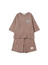 BEAMS mini ワイド 天竺 セットアップ 2025FW(90~150cm) 25AW 秋冬 ビームス ミニ スーツ・フォーマル セットアップスーツ ネイビー【先行予約】*【送料無料】