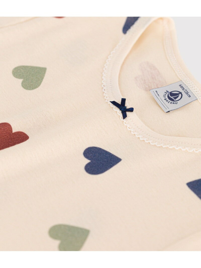 PETIT BATEAU 半袖ナイトドレス プチバトー インナー・ルームウェア パジャマ【送料無料】 3