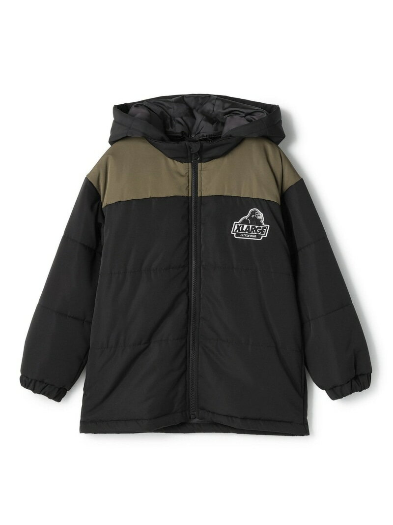 XLARGE KIDS 【限定福袋】配色中わたフードブルゾン ナルミヤオンライン ジャケット・アウター ブルゾン・ジャンパー【送料無料】のサムネイル