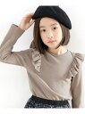 【SALE/71%OFF】子供服 Bee デザイントップス リボン フリル ボーダー 子供服 キッズ 女の子 Bee カンコクコドモフク ビー トップス その他...