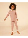 【SALE/10%OFF】PETIT BATEAU 長袖パジャマ プチバトー インナー・ルームウェア パジャマ ホワイト【RBA_E】【送料無料】