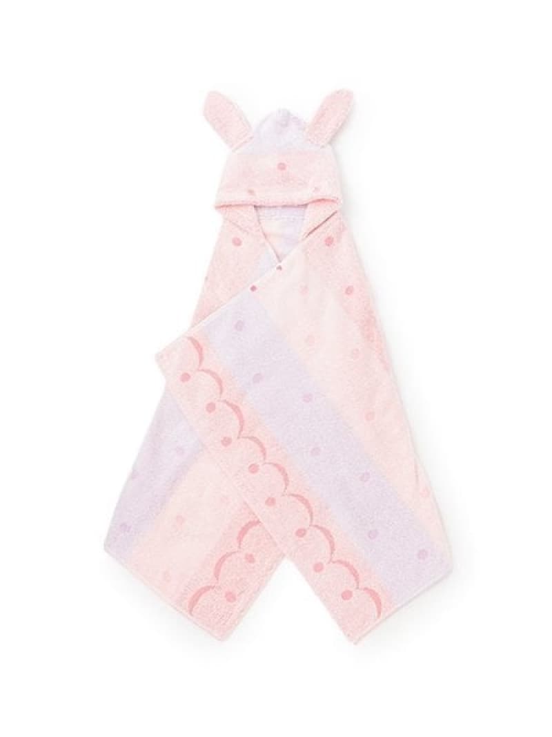 baby cheer ☆無撚糸タオルバスポンチョ ナルミヤオンライン マタニティウェア・ベビー用品 その他のベビーグッズ ピンク ブルー【送料無料】