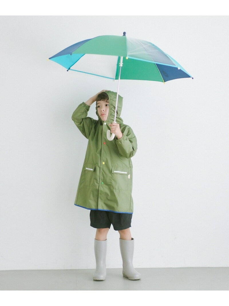 UNITED ARROWS green label relaxing ＜Wpc.＞ KIDS PLAIN レインコート ー はっ水 ー ユナイテッドアローズ グリーンレーベルリラクシング ジャケット・アウター レインコート カーキ ネイビーのサムネイル