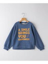 【SALE/50%OFF】SHIPS KIDS SHIPS KIDS:130~140cm / ガーゼ 裏毛 メッセージ スウェット シップス トップス スウェッ...
