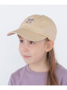 【SALE/30%OFF】SHIPS KIDS SHIPS KIDS:リボン モチーフ キャップ シップス 帽子 キャップ ベージュ ブラック【RBA_E】