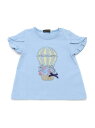 【SALE/30%OFF】BeBe 気球プリントクロス袖天竺Tシャツ(80~90cm) ベベ オンライン ストア マタニティウェア・ベビー用品 ベビートップス ...